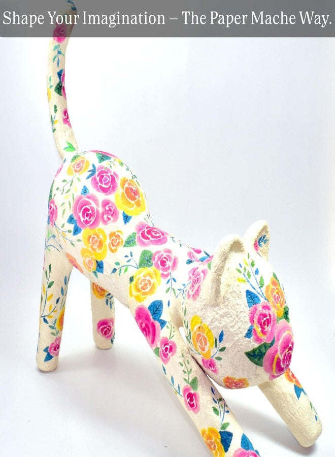 Kiddy Clay Paper Mache 100g. for Crafting, DIY Art Projects & School Projects Use - Modelling Material for Kids and Adults - Smooth Texture, Easy to Mold, Ideal for Handmade Figures and Creative Crafts - Image 4